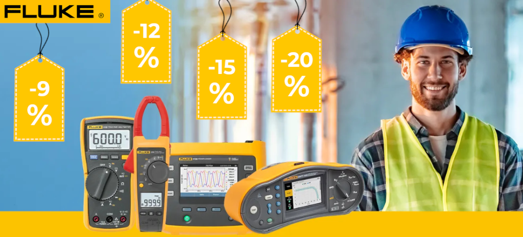 Ahorra hasta un 20% con instrumentos Fluke